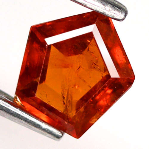 0.78 Ct.  Spessartite Garnet Natural Fancy  Orange Namibia