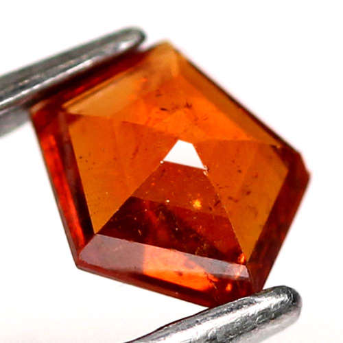 0.78 Ct.  Spessartite Garnet Natural Fancy  Orange Namibia