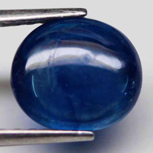 5.49Cts NATURAL BLUE SAPPHIRE 0VAL LOOSE GEMSTONE
