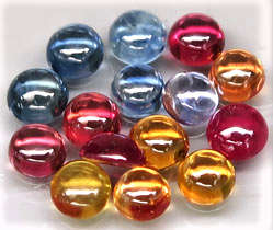 0.14Ct.  Sapphire Cab.2.8mm Fancy Color