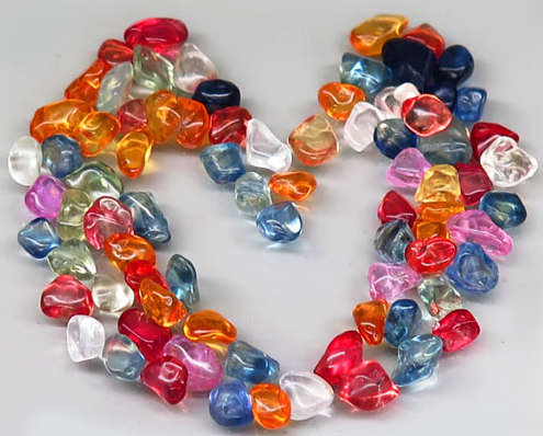 Sapphire 0.28Ct.Fancy Color Unshape Cabochon 3x2.7 to 4.5x4.2 mm.Ravishing!