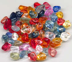 Sapphire 0.28Ct.Fancy Color Unshape Cabochon 3x2.7 to 4.5x4.2 mm.Ravishing!