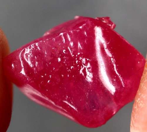 14.96 Ct. Rough Ruby Natural Top Blood Red Madagascar
