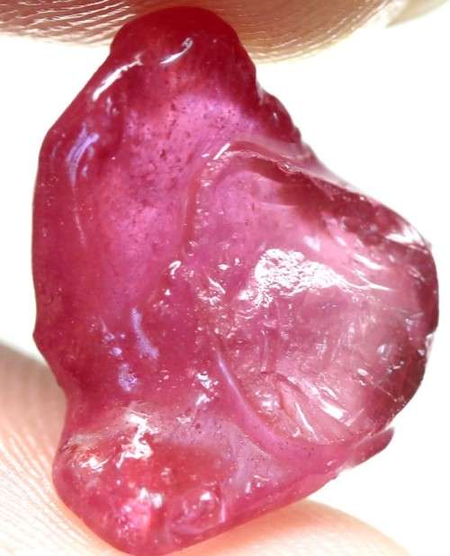 17.16 Ct. Rough Ruby Natural Top Blood Red Madagascar