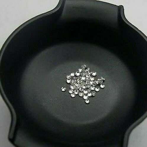 0.01Cts DIAMONDS SPARKLING FANCY G/H SI1 WHITE COLOR NATURAL