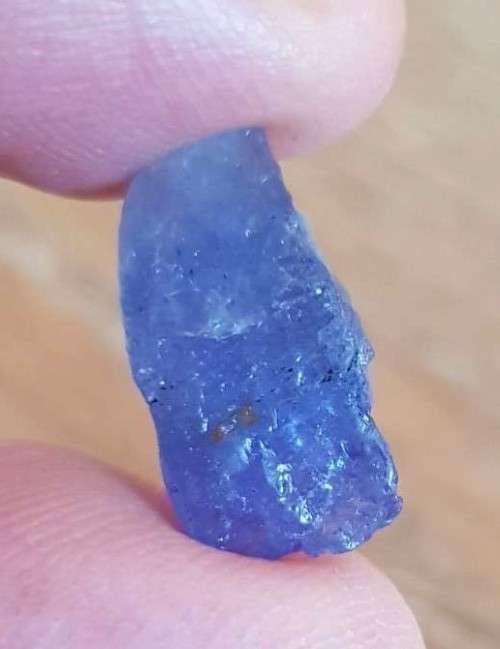 Tanzanite Rough 14ct  Purplish Blue 100% Natural