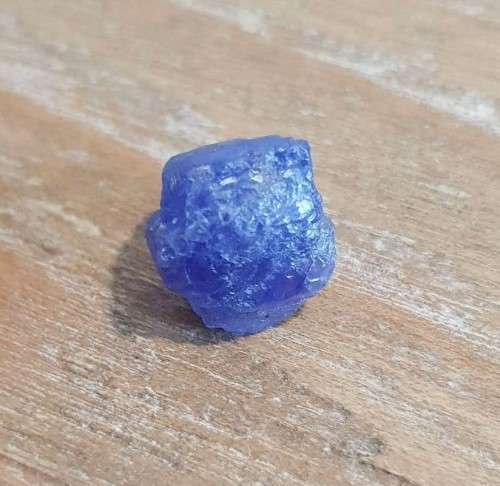 Tanzanite Rough 24.65ct  Purplish Blue 100% Natural