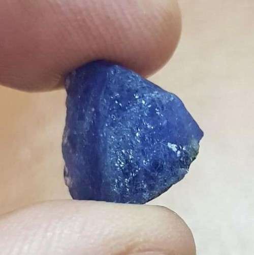 Tanzanite Rough 12.60ct  Purplish Blue 100% Natural