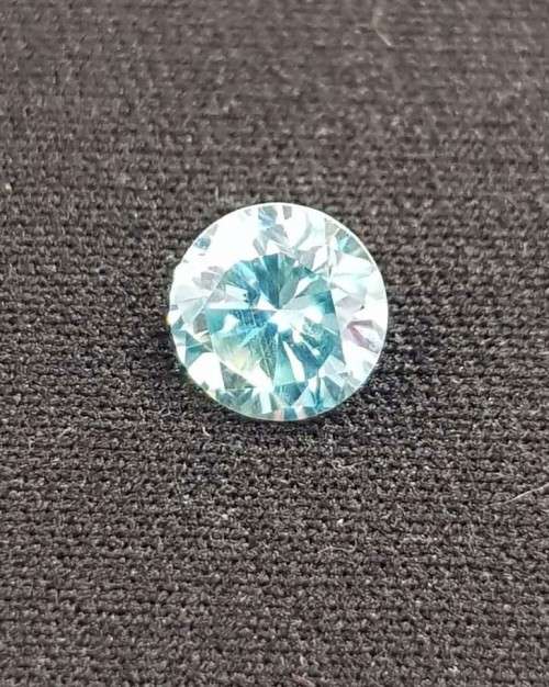 1.00ct MOISSANITE VVS1 BLUE COLOR 1Pcs  LOOSE