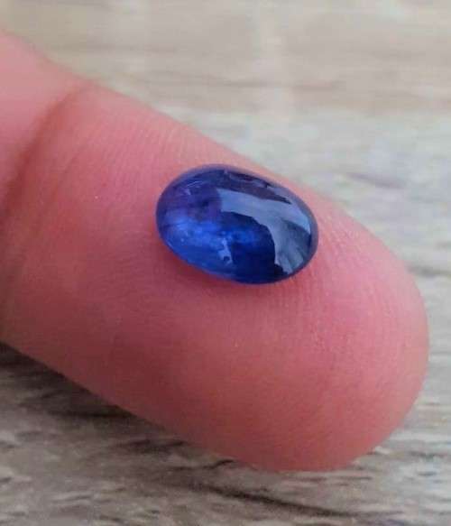 2.80Cts NATURAL BLUE SAPPHIRE 0VAL LOOSE GEMSTONE