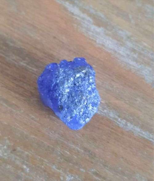 Tanzanite Rough 16.86ct  Purplish Blue 100% Natural