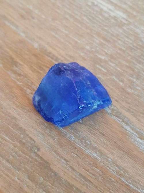 Tanzanite Rough 84.03ct  Purplish Blue 100% Natural