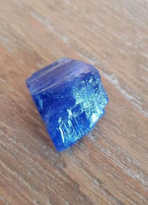 Tanzanite Rough 84.03ct  Purplish Blue 100% Natural