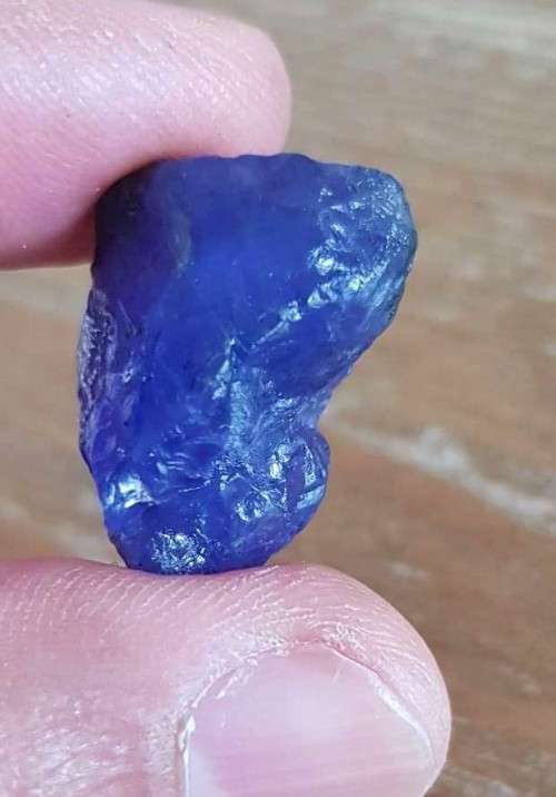 Tanzanite Rough 31.43cts  Purplish Blue 100% Natural