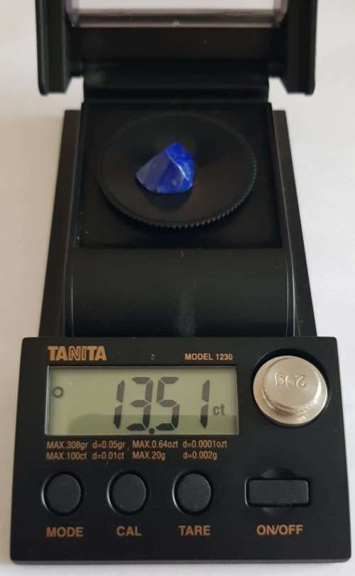 LAPIS LAZULI 13.51Cts ROUGH GEMSTONES NATURAL**AFGAN**