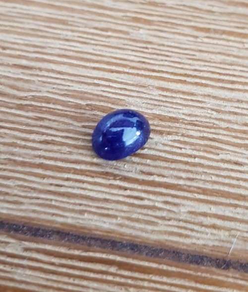 3.99Cts  BLUE SAPPHIRE 0VAL LOOSE GEMSTONE NATURAL