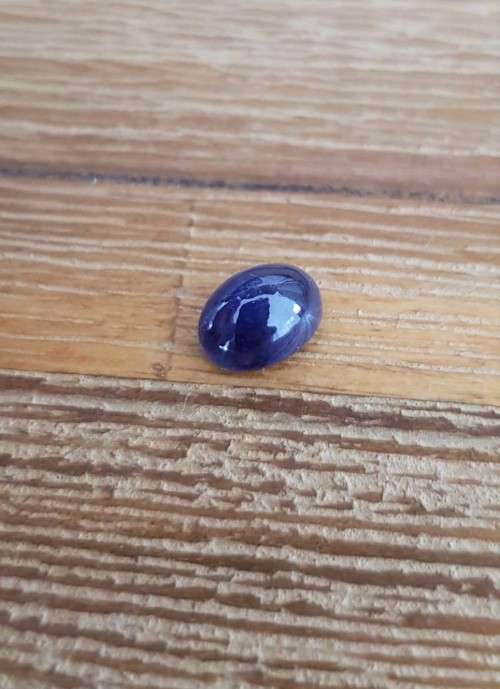4.61Cts  BLUE SAPPHIRE 0VAL LOOSE GEMSTONE NATURAL
