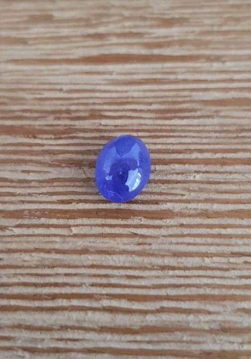 2.65Ct.Tanzanite Oval Cabochon Purplish Blue  Good Color! Natural