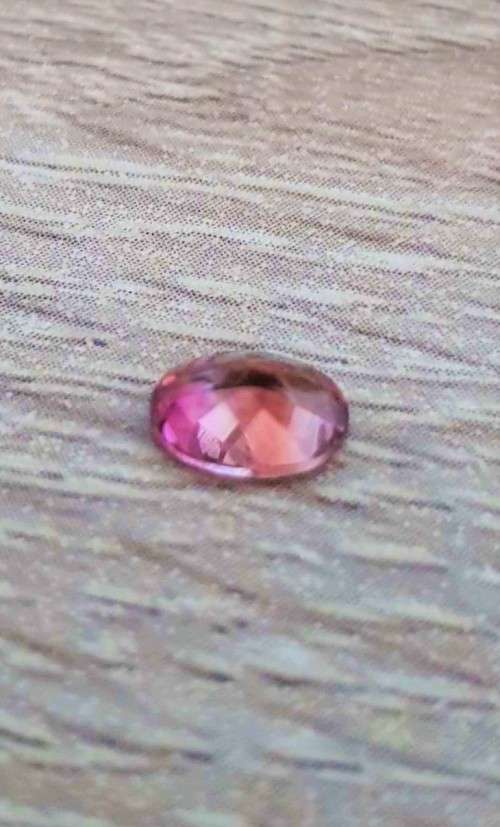 Pink Tourmaline 0.81 Ct. Oval . Natural Unheated Gemstone