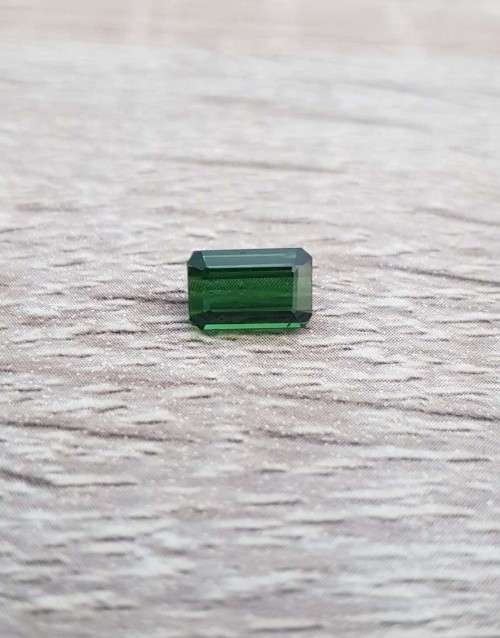 2.26Ct.Green Tourmaline Mozambique Perfect Shape Ravishing Color Natural