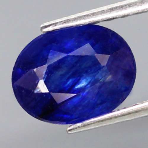 2.6Ct. Blue Sapphire Antique Facet Blue Color Good Sparkling!Natural