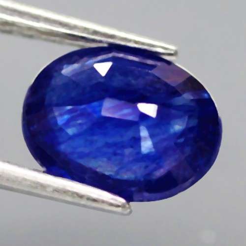 2.6Ct. Blue Sapphire Antique Facet Blue Color Good Sparkling!Natural