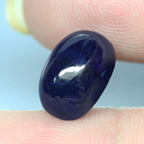 9.55Ct. Sapphire Blue Oval Cabochon Cornflower Natural Good Sparkling Madagascar