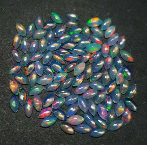 Ethiopian Opal Marquise Cabochon Gemstone  5 MM Natural