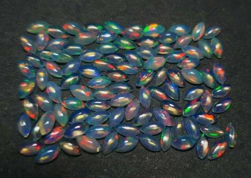 Ethiopian Opal Marquise Cabochon Gemstone  5 MM Natural