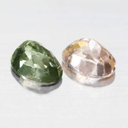 2.02Ct. Tourmaline Natural Oval Green & Pink Good Color Attractive! Nigeria