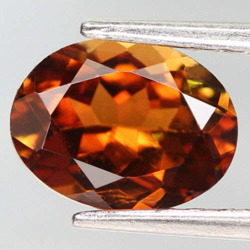 1.30Ct. Tourmaline Natural Oval Golden Yellow Good Color Attractive!