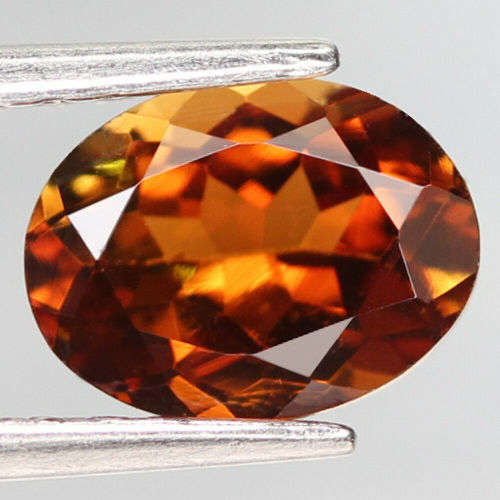1.30Ct. Tourmaline Natural Oval Golden Yellow Good Color Attractive!