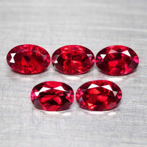 1.06Ct. Rhodolite Oval Hot Pink Purple Good Color Garnet