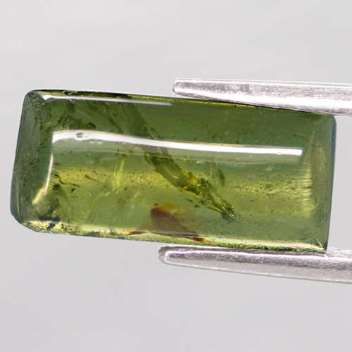 2.35Ct. Tourmaline Natural  Cabochon Forest Green Attractive! Nigeria
