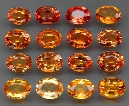 Sapphire Oval 4x3 mm. 1Pcs/0.20Ct.Ravishing Fancy Color, Africa