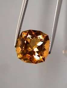 6.61Ct.Yellow Quartz Brazil Round 11.6mm.Eye Clean! Ravishing Color! Natural