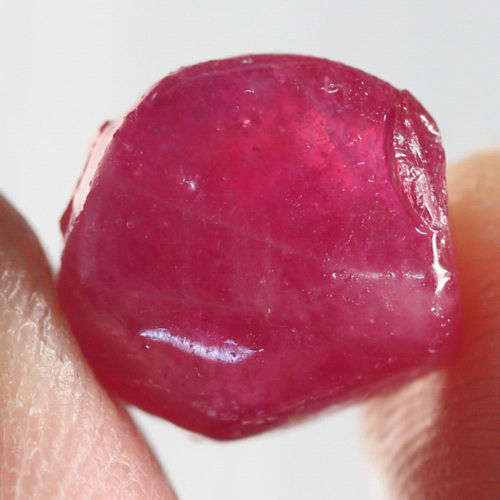 12.17Ct. Ruby Natural Rough Pinkish Red Good Color  Glowing