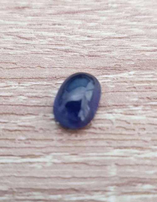 4.83Ct. Sapphire Natural Oval Cabochon Cornflower Blue Sparkling!
