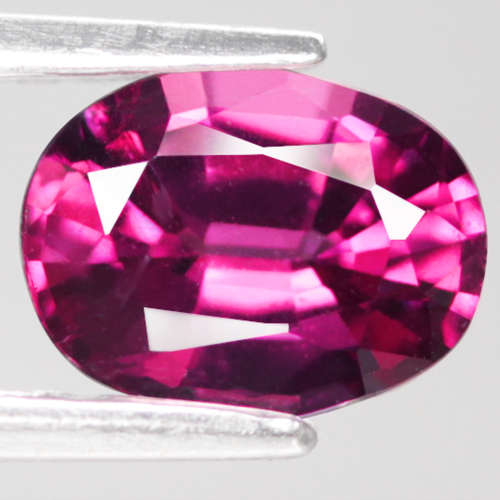 1.12Ct. Rhodolite Oval Hot Pink Purple  Garnet Unheated Africa Natural