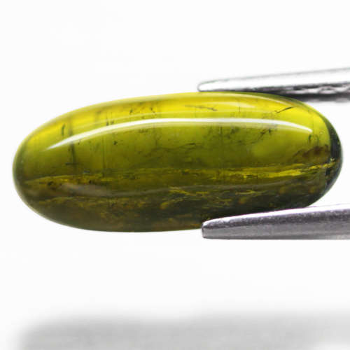 2.19Ct. Tourmaline Oval Cabochon Forest Green Color Unheated Nigeria