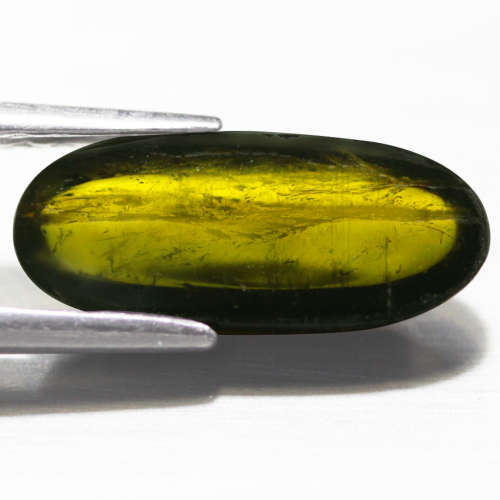 2.19Ct. Tourmaline Oval Cabochon Forest Green Color Unheated Nigeria