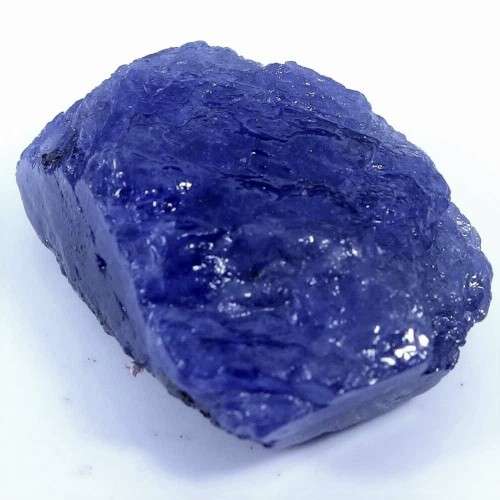 TANZANITE 85.70Cts. NATURAL VIOLET BLUE SPECIMEN ROUGH