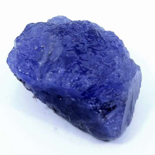 TANZANITE 85.70Cts. NATURAL VIOLET BLUE SPECIMEN ROUGH