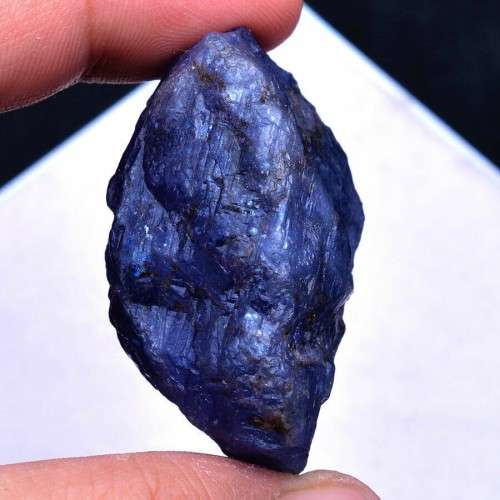 284Cts Tanzanite Rough Finest Blue Huge Rare Loose Gemstone~Certified Natural