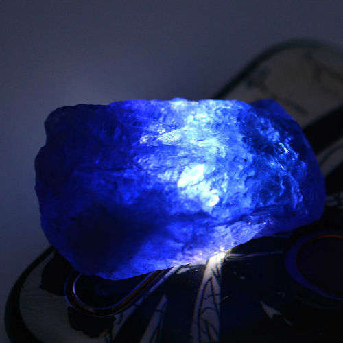 160Cts Tanzanite Rough Finest Blue Huge Rare Loose Gemstone~Certified Natural