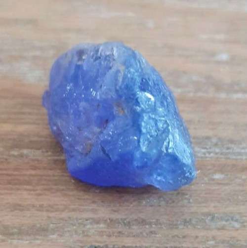 TANZANITE 29.50Cts. NATURAL VIOLET BLUE SPECIMEN ROUGH