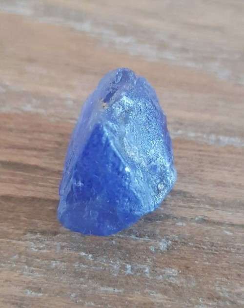 TANZANITE 29.50Cts. NATURAL VIOLET BLUE SPECIMEN ROUGH