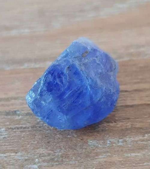 TANZANITE 29.50Cts. NATURAL VIOLET BLUE SPECIMEN ROUGH