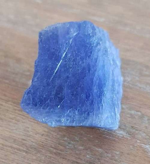 TANZANITE 87.86Cts. NATURAL VIOLET BLUE SPECIMEN ROUGH