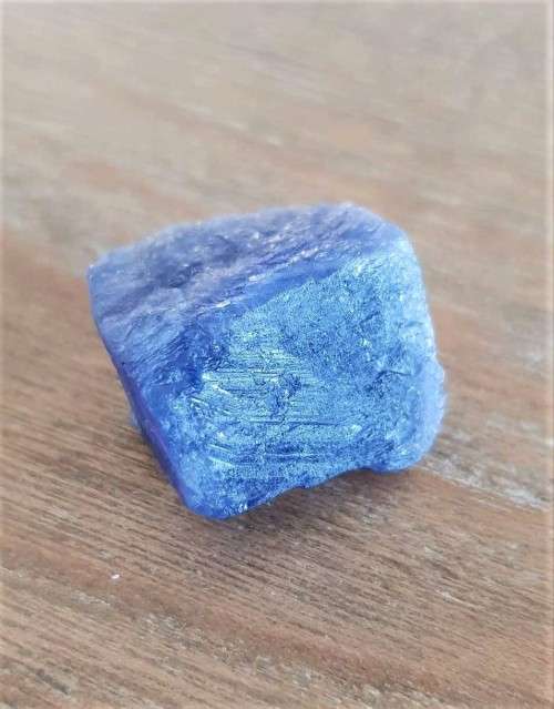 TANZANITE 87.86Cts. NATURAL VIOLET BLUE SPECIMEN ROUGH